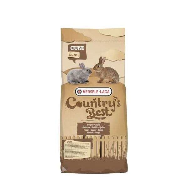 Country’s Best CUNI FIT Pure 20kg – Basse cour – Granulé naturel & riche en fibres sans coccidiostatique in Country’s Best CUNI FIT Pure 20kg