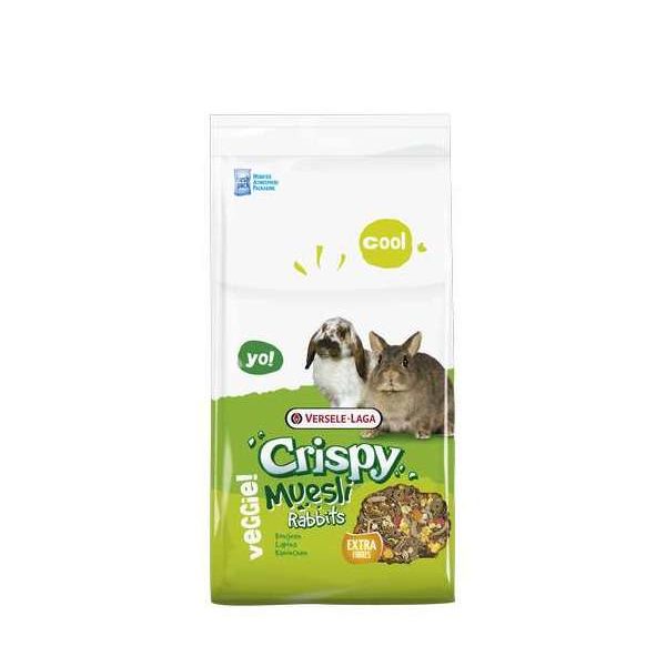 Crispy Muesli – Rabbits 10kg – Rongeurs – Mélange de qualité, riche en fibres, pour lapins (nains) in Crispy Muesli – Rabbits 10kg