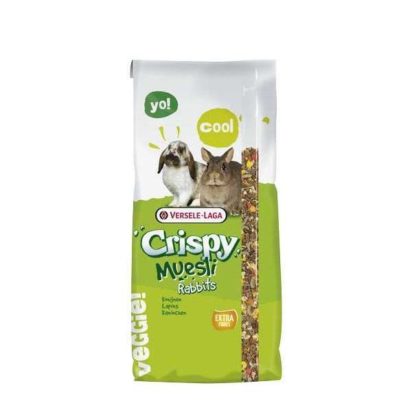 Crispy Muesli – Rabbits 20kg – Rongeurs – Mélange de qualité, riche en fibres, pour lapins (nains) in Crispy Muesli – Rabbits 20kg