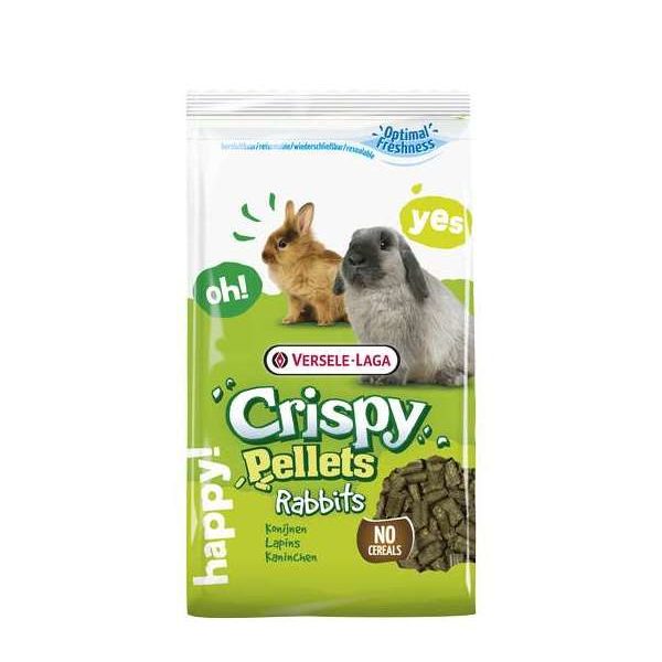 Crispy Pellets – Rabbits 2kg – Rongeurs – Aliment en granulés, riches en fibres, pour tous les lapins in Crispy Pellets – Rabbits 2kg