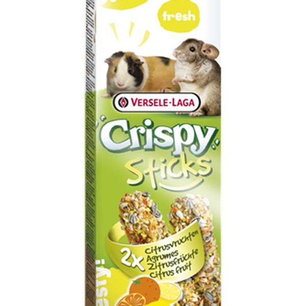 Crispy Sticks Cobayes-Chinchilla Agrumes – 2 pièces 110g in Crispy Sticks Cobayes-Chinchilla Agrumes – 2 pièces 110g