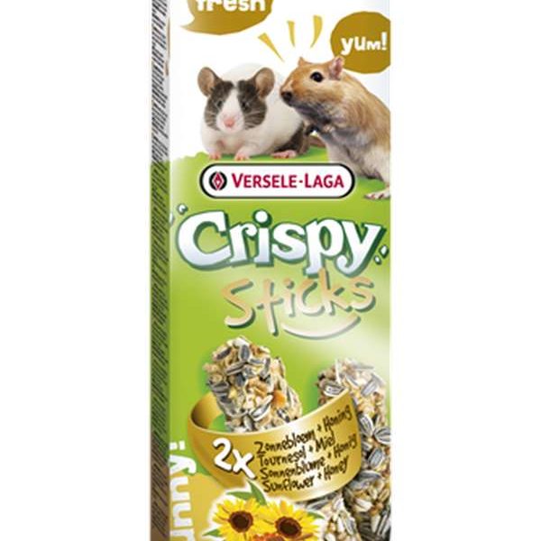 Crispy Sticks Gerbilles-Souris Tournesol & Miel- 2 pièces 110g in Crispy Sticks Gerbilles-Souris Tournesol & Miel- 2 pièces 110g