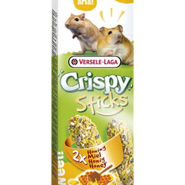 Crispy Sticks Hamsters-Gerbilles Miel – 2 pièces 110g in Crispy Sticks Hamsters-Gerbilles Miel – 2 pièces 110g