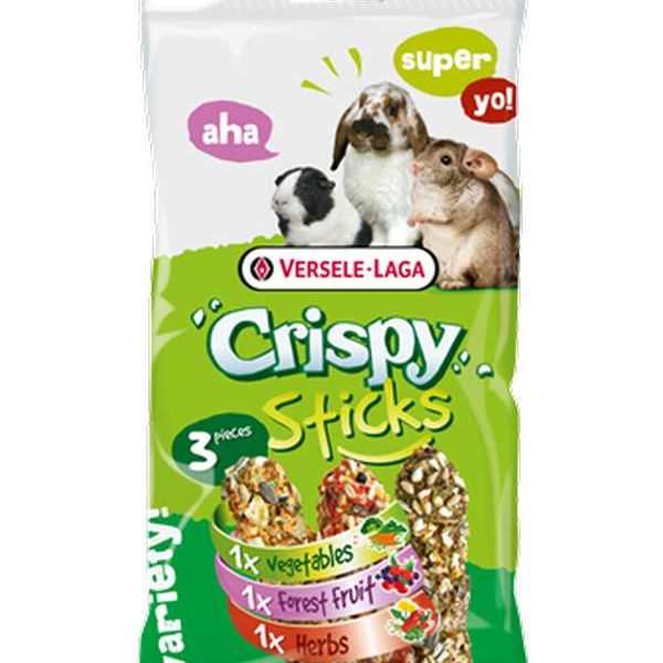 Crispy Sticks Herbivores Triple Variety Pack 165g in Crispy Sticks Herbivores Triple Variety Pack 165g