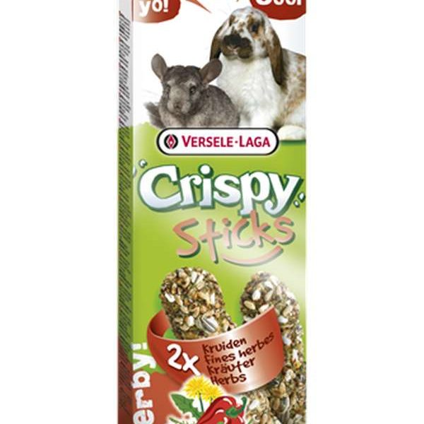 Crispy Sticks Lapins-Chinchilla Fines Herbes – 2 pièces 110g in Crispy Sticks Lapins-Chinchilla Fines Herbes – 2 pièces 110g