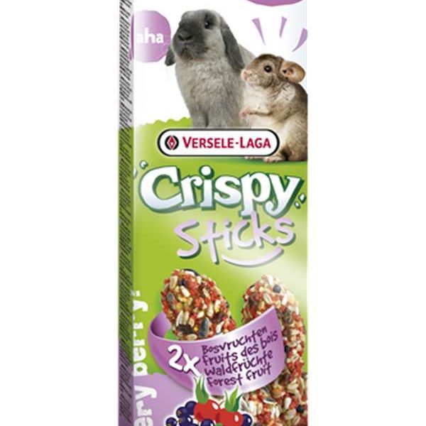 Crispy Sticks Lapins-Chinchilla Fruits des Bois – 2 pièces 110g in Crispy Sticks Lapins-Chinchilla Fruits des Bois  – 2 pièces 110g