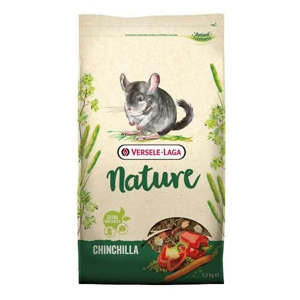 Nature Chinchilla 2,3 kg – Rongeurs – mélange varié et riche en fibres pour Chinchilla in Nature Chinchilla 2,3 kg