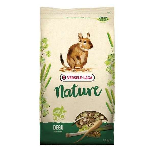 Nature Degu 2,3 kg – Rongeurs – mélange varié et riche en fibres pour octodons in Nature Degu 2,3 kg