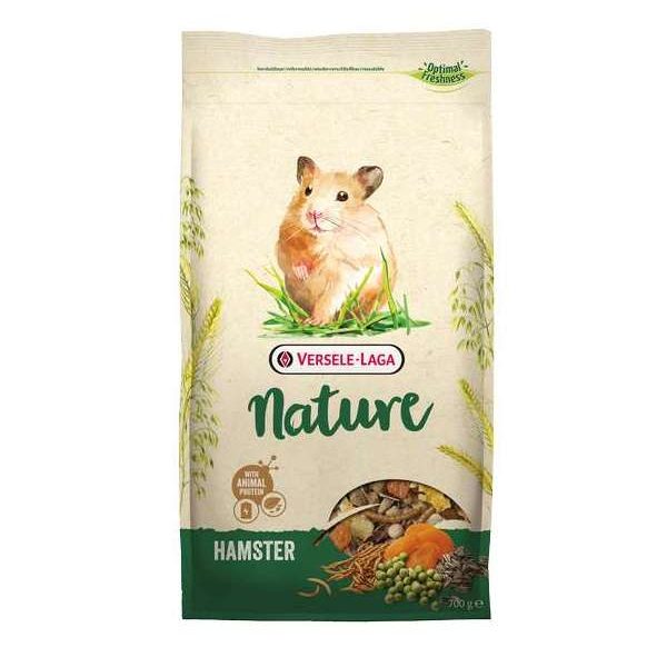 Nature Hamster 700 g – Rongeurs – mélange varié et riche en céréales pour hamsters in Nature Hamster 700 g