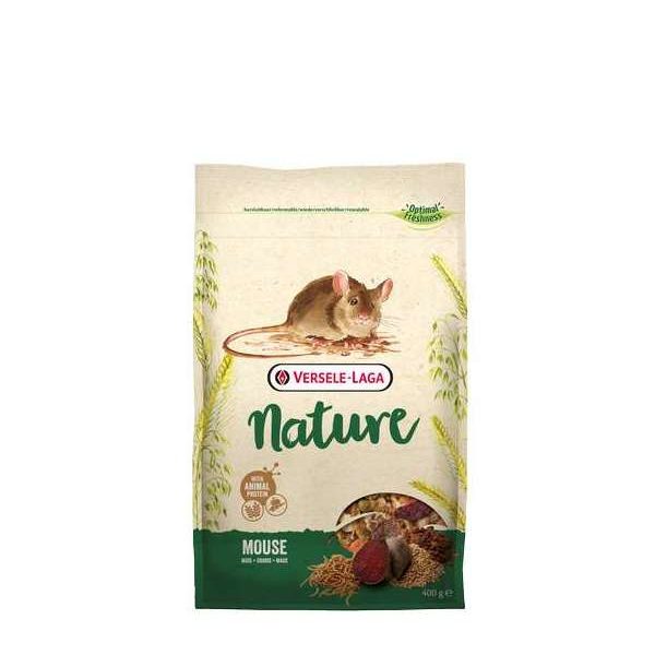 Nature Mouse 400 g – Rongeurs – mélange varié et riche en céréales pour souris in Nature Mouse 400 g