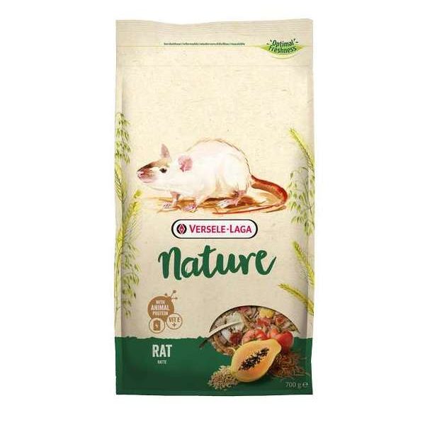 Nature Rat 700 g – Rongeurs – mélange varié et riche en céréales pour rats in Nature Rat 700 g