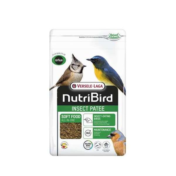 NutriBird Insect Patee 1kg – Oiseaux – Aliment complet pour tous les oiseaux insectivores in NutriBird Insect Patee 1kg