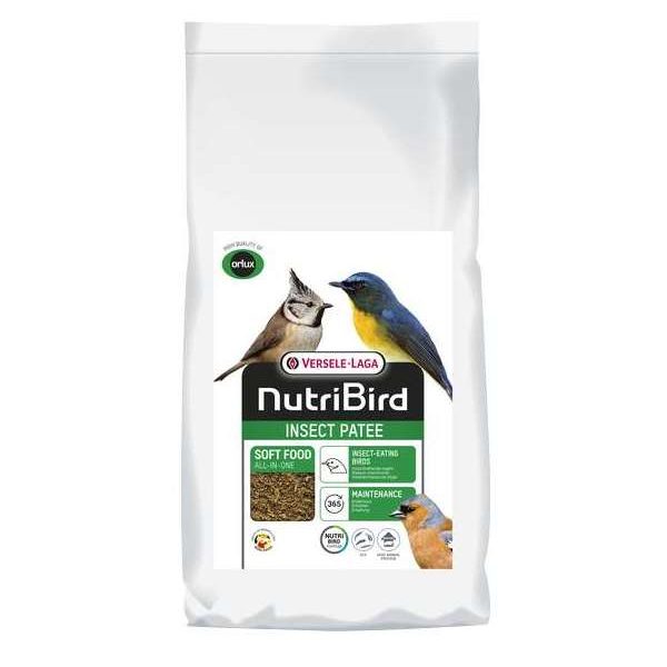 NutriBird Insect Patee 20kg – Oiseaux – Aliment complet pour tous les oiseaux insectivores in NutriBird Insect Patee 20kg