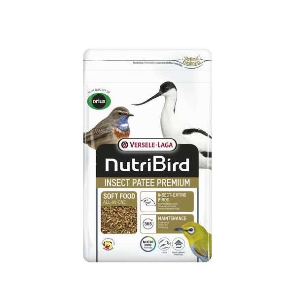 NutriBird Insect Patee Premium 500g – Oiseaux – Aliment complet pour tous les insectivores in NutriBird Insect Patee Premium 500g