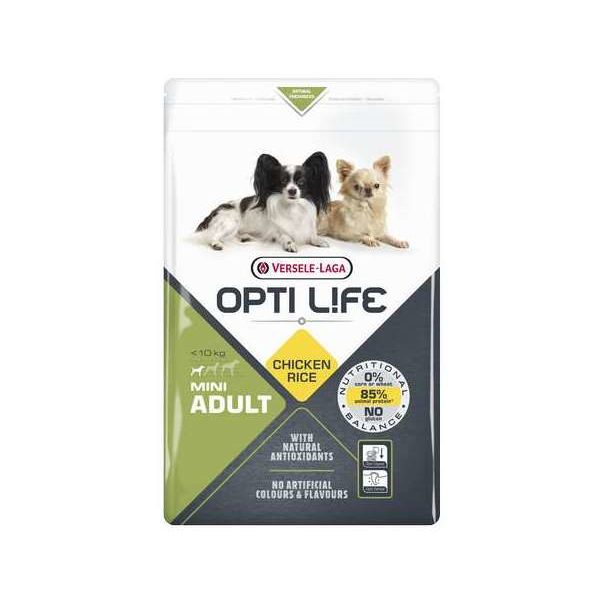 Opti Life Adult Mini 2,5kg – Chien – Aliment équilibré pour petits chiens adultes – poulet in Opti Life Adult Mini 2,5kg