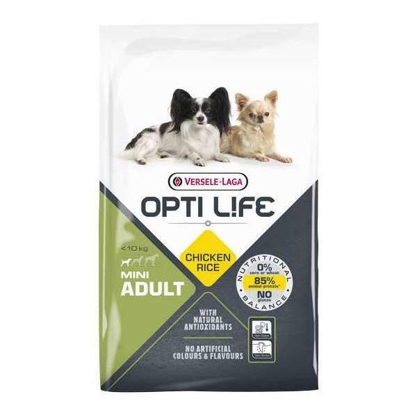 Opti Life Adult Mini 7,5kg – Chien – Aliment équilibré pour petits chiens adultes – poulet in Opti Life Adult Mini 7,5kg