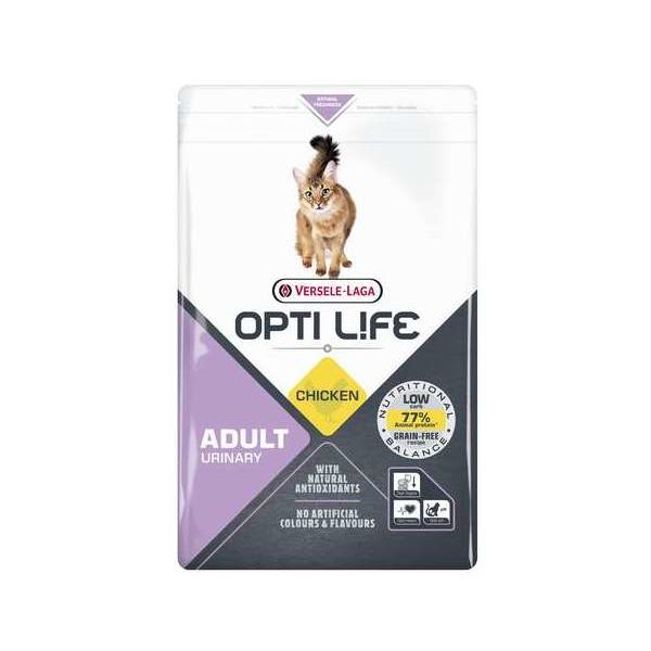 Opti Life Cat Urinary 2,5kg – Chat – Aliment premium équilibré sans céréales – au poulet – voies urinaires saines in Opti Life Cat Urinary 2,5kg