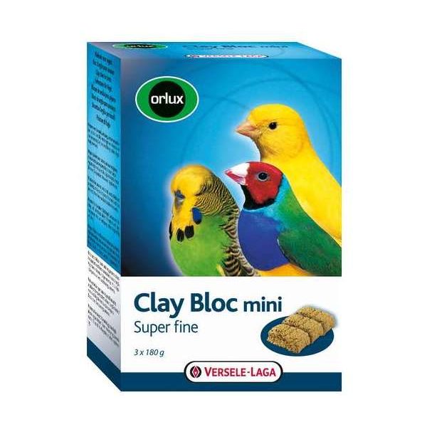 Orlux Clay Bloc Mini 540g – Oiseaux – Bloc d’argile pour petits oiseaux in Orlux  Clay Bloc Mini 540g