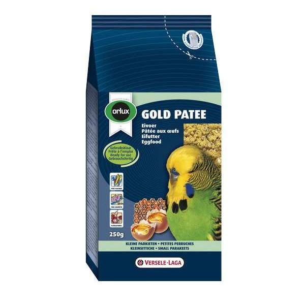 Orlux Gold Patee Petites Perruches 250 g – Oiseaux – Pâtée aux œufs prête à l’emploi – perruches ondulées et d’autres petites perruches in Orlux  Gold Patee Petites Perruches 250 g