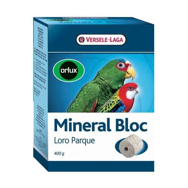 Orlux Mineral Bloc Loro Parque 400g – Oiseaux – Brique à picorer avec du grit – grandes perruches & perroquets in Orlux  Mineral Bloc Loro Parque 400g