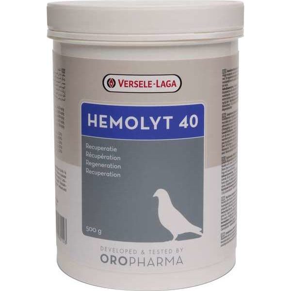 Oropharma Hemolyt 40 500g – Pigeon – Mélange d’électrolytes et protéines animales in Oropharma Hemolyt 40 500g