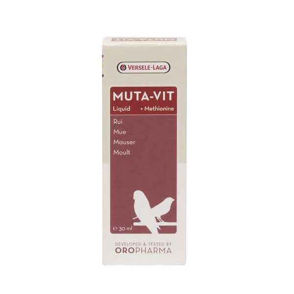 Oropharma Muta-Vit Liquid 30ml – Oiseaux – Mélange de vitamines et de la méthionine pour la mue in Oropharma Muta-Vit Liquid 30ml