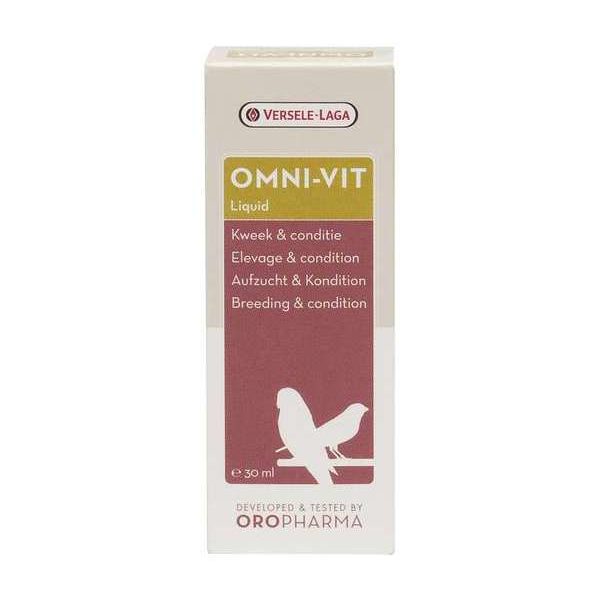 Oropharma Omni-Vit Liquid 30ml – Oiseaux – Mélange de vitamines pour l’élevage et la condition in Oropharma Omni-Vit Liquid 30ml