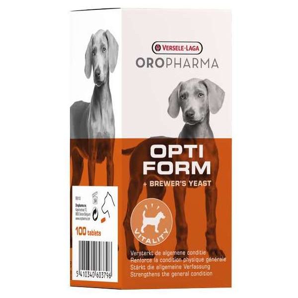 Oropharma Opti Form 100tabl – Chien – Supplément alimentaire, renforce la condition physique générale in Oropharma Opti Form 100tabl