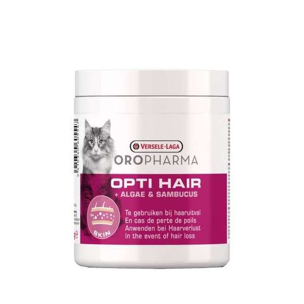 Oropharma Opti Hair 130g – Chat – Supplément alimentaire contre la perte de poils in Oropharma Opti Hair 130g