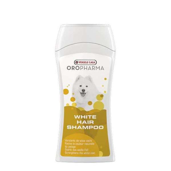 Oropharma Shampoo White Hair 250ml – Chien – Shampooing-soin spécial pour un pelage blanc in Oropharma Shampoo White Hair 250ml