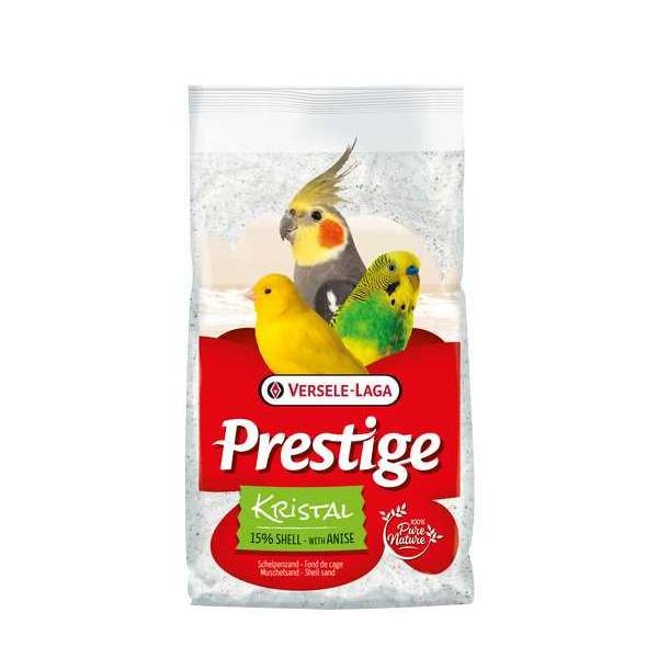 Prestige Kristal Fond de Cage – blanc 25kg – Oiseaux – Fond de cage in Prestige Kristal Fond de Cage – blanc 25kg