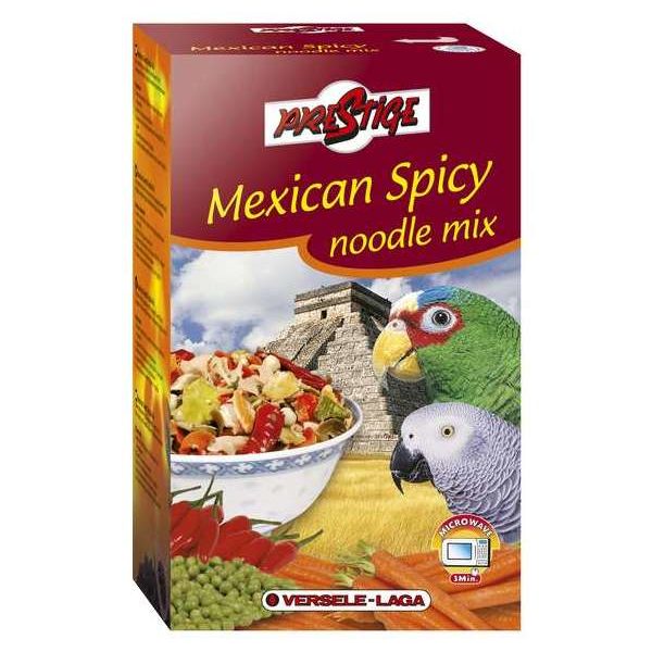 Prestige Mexican Spicy Noodlemix 400g – Oiseaux – Mélange de pâtes pour perroquets in Prestige Mexican Spicy Noodlemix 400g