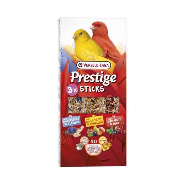 Prestige Sticks Canaris Triple Variety Pack – 3 goûts 90g – Oiseaux – Bâtonnets de graines très variés in Prestige Sticks Canaris Triple Variety Pack – 3 goûts 90g