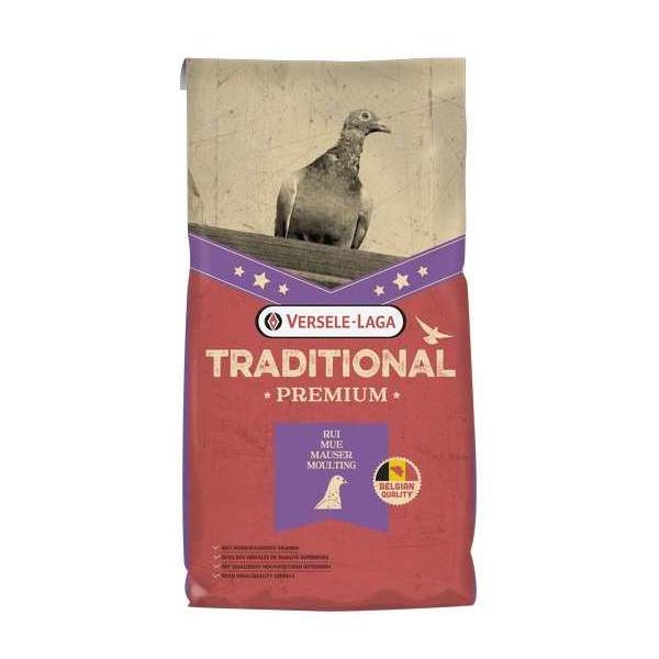 Traditional Premium Petite France Mue 20kg – Pigeon – Mélange de mue de haute qualité, avec du petit maïs in Traditional Premium Petite France Mue 20kg