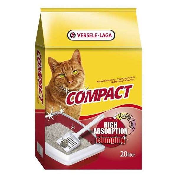 Versele-Laga Compact 20l – 20kg – Chat – Litière pour chat agglutinante in Versele-Laga Compact 20l – 20kg