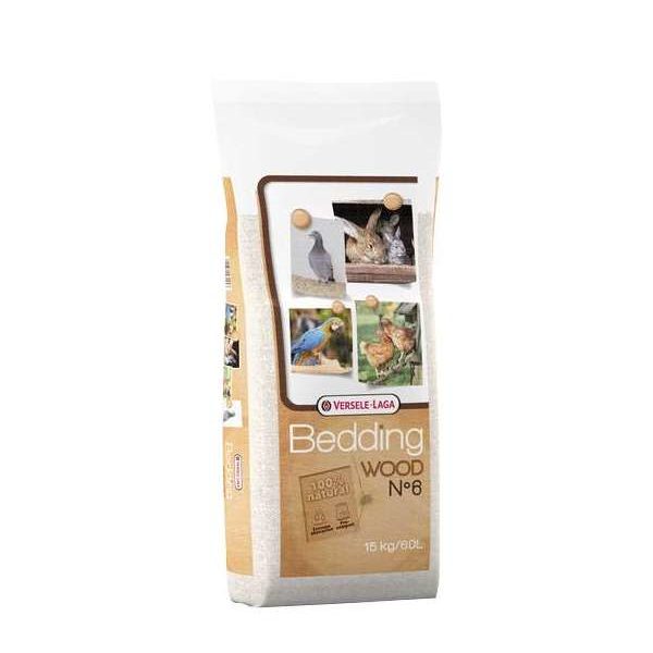 Versele-Laga Wood Bedding n° 6 – 60 l 15kg – Pigeon – Fond hygiénique de hêtre in Versele-Laga Wood Bedding n° 6 – 60 l 15kg